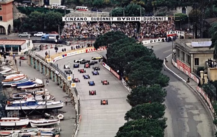 Retro F1 Monaco GP start
