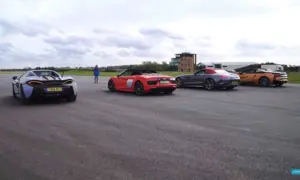 Roadster Drag Race [video]