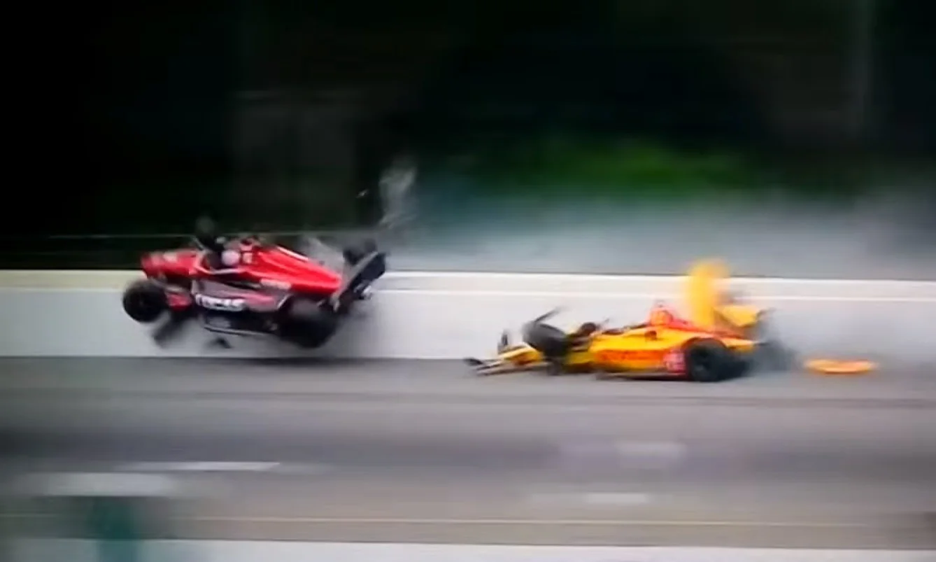 Robert Wickens IndyCar Crash