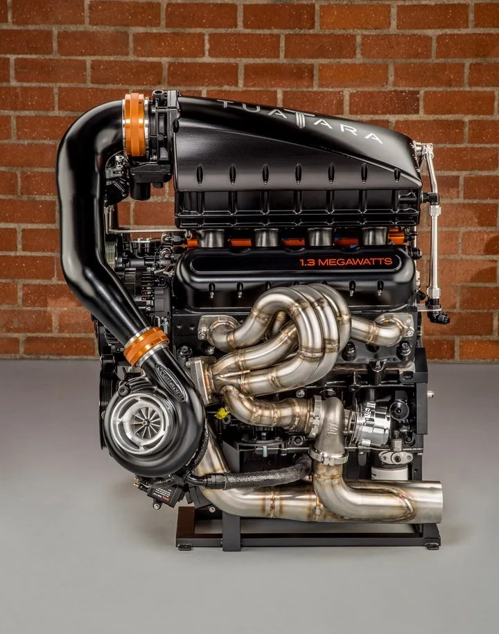 SSC Tuatara Hypercar engine