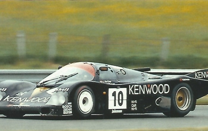 Sarel in Porsche 962 at Le Mans