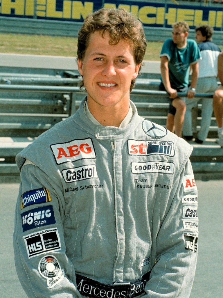 Schumacher at the very start of his sportscar career.