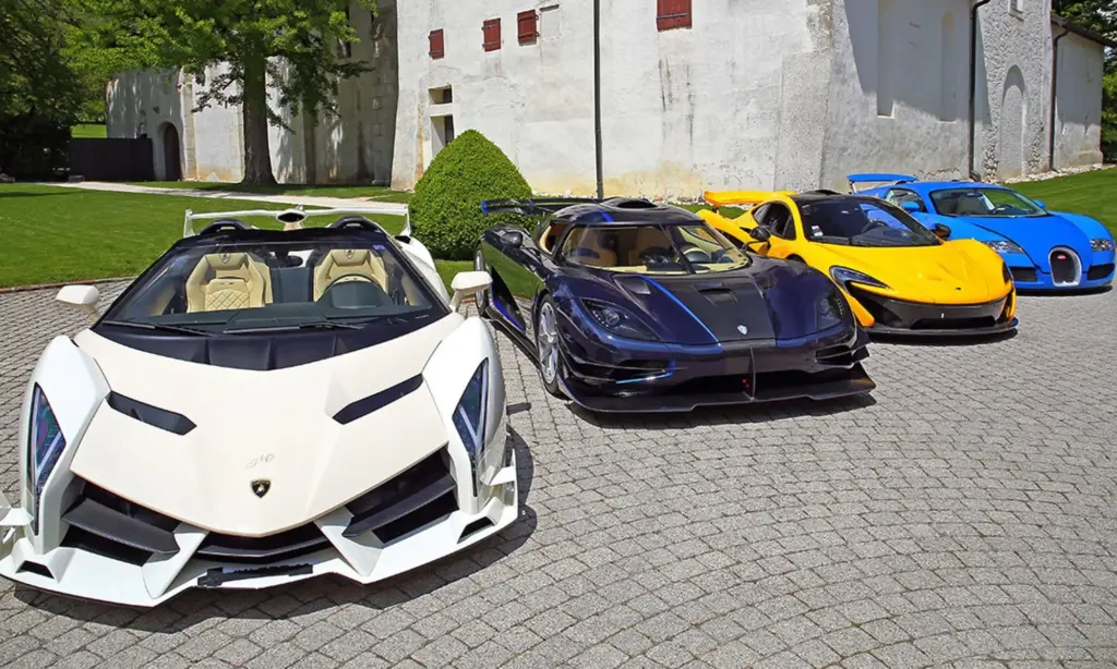 Seized Hypercars on Auction