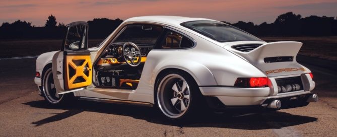 Singer Porsche DLS with contrasting interior trim