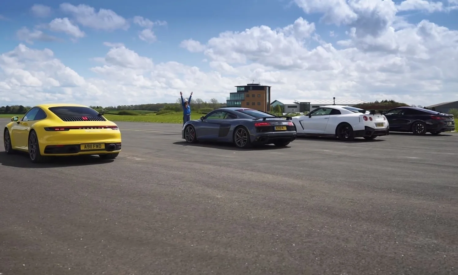 Sports Coupe Drag Race