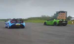Supercar Drag Race [video]