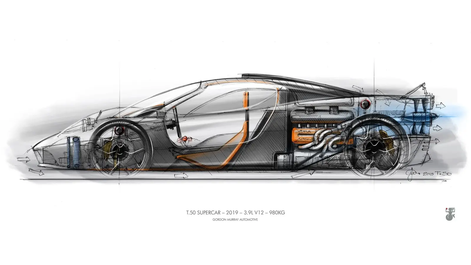 Gordon Murray T.50 Supercar