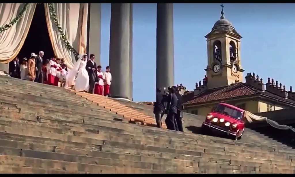 The Italian Job Car Chase Scene [video]