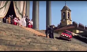 The Italian Job Car Chase Scene [video]
