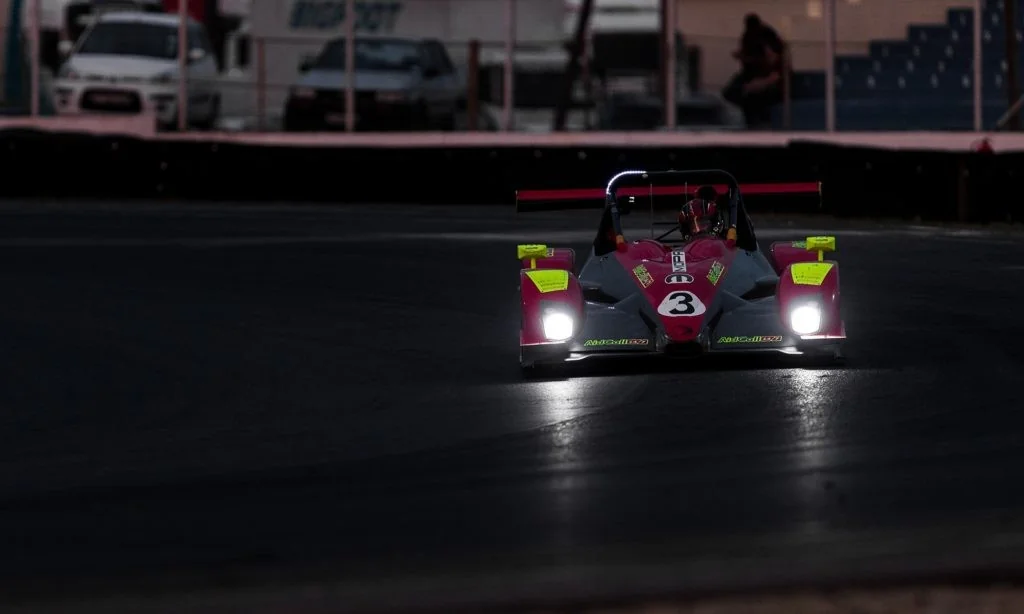 The No3 AidCall247 Ligier of Adcock and Jensen won the event with 182 laps completed.