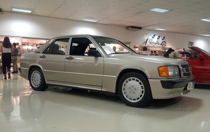The famous 190E 2,3 16 a car that laid the foundation for Mercedes' success in the DTM.