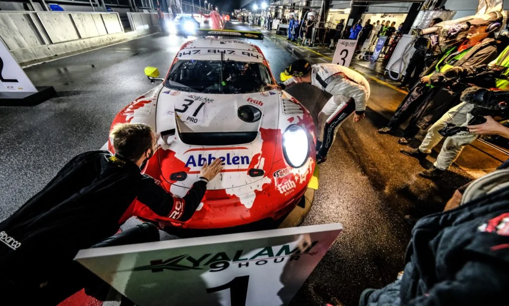 The winning car at the 2019 Kyalami 9 Hour