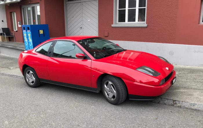 The writer's car