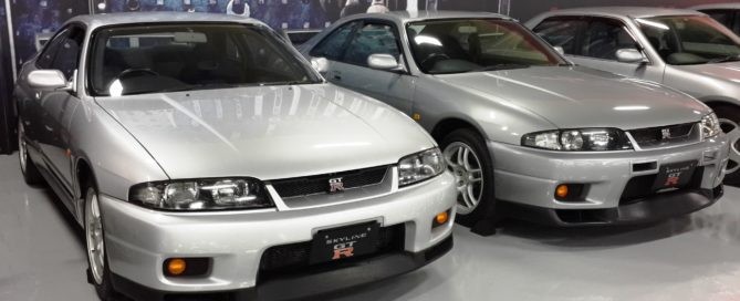 There is a GTR from each generation in the collection