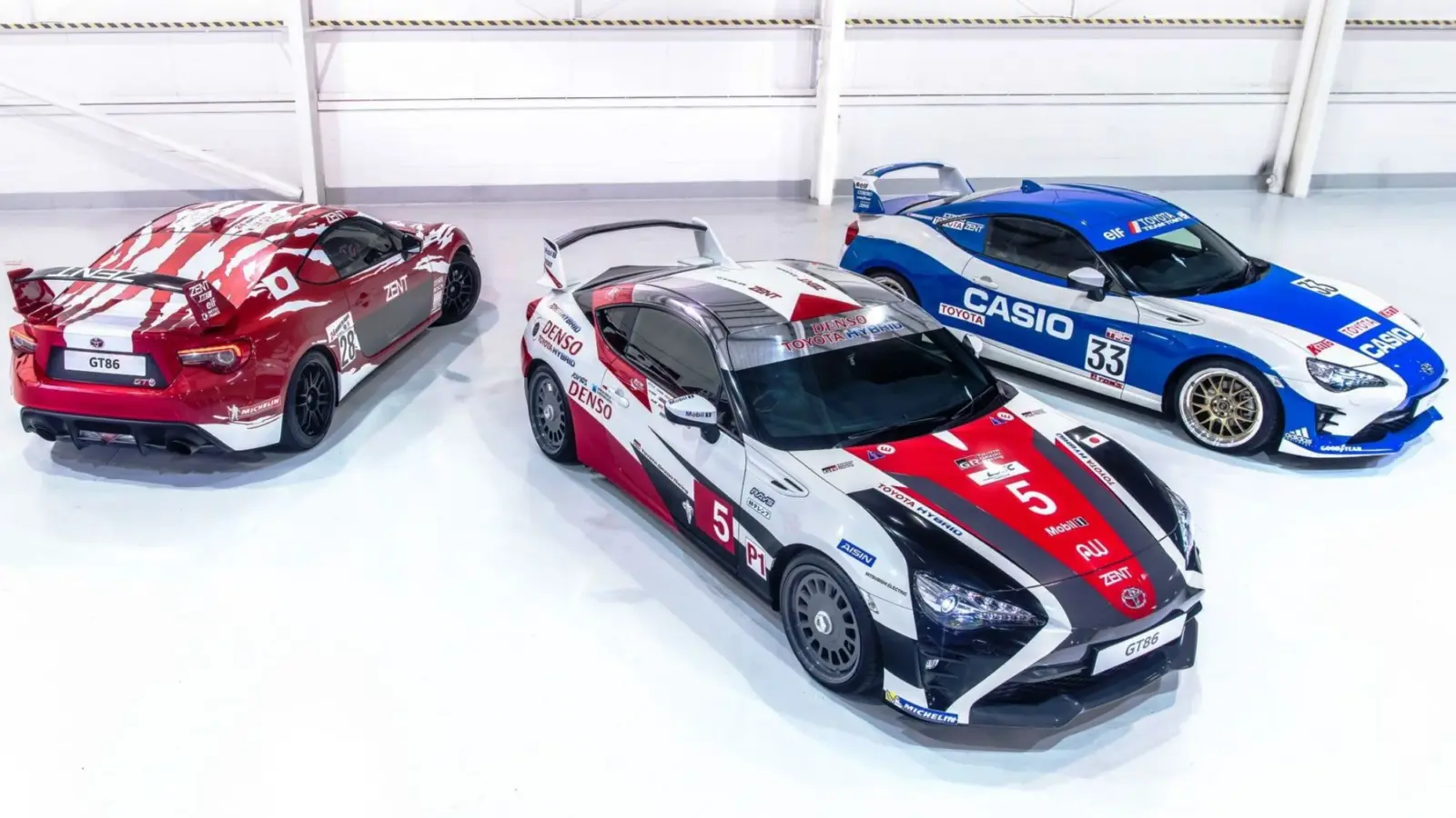 Toyota 86s in Le Mans Livery [w/video]