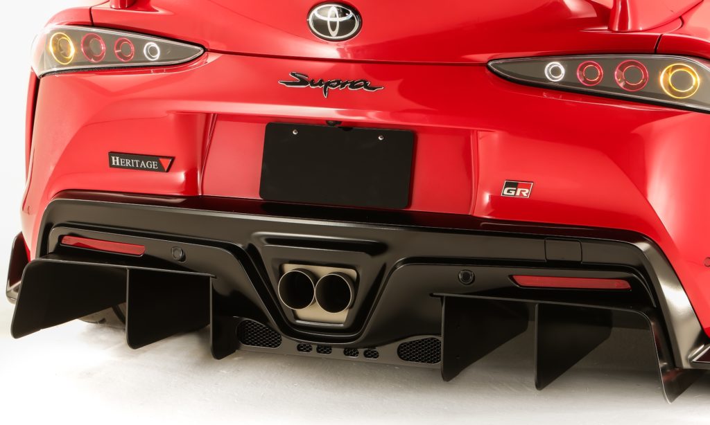Toyota GR Supra Heritage Edition rear diffuser