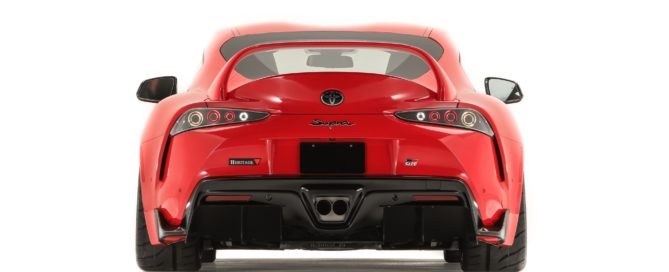 Toyota GR Supra Heritage Edition rear wing