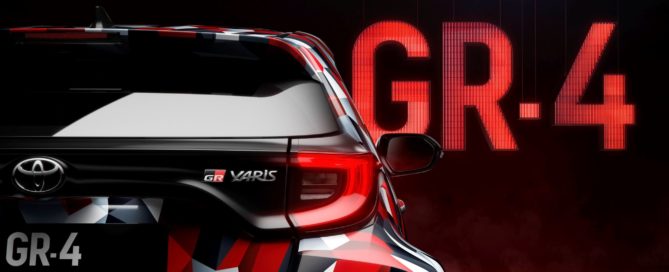 Toyota Yaris GR-4 teased