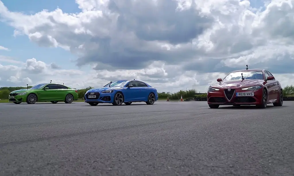 Turbocharged Six-Cylinder Drag Race [video]