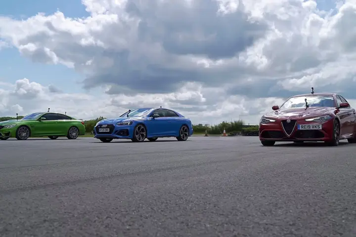 Turbocharged Six-Cylinder Drag Race [video]