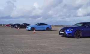 V8 Drag Race [video]