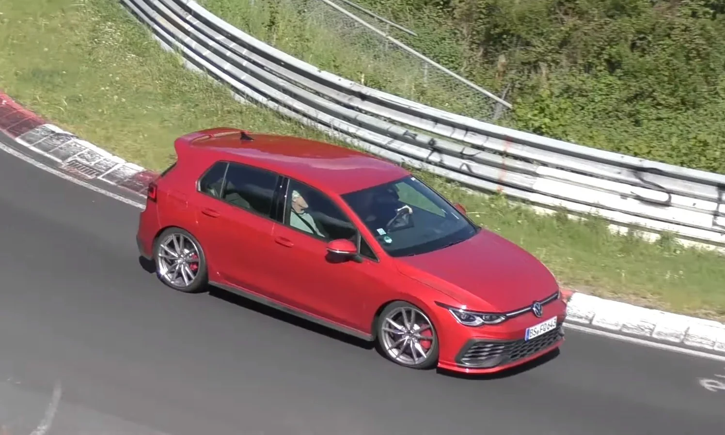 VW Mk8 GTI Clubsport Spotted Testing