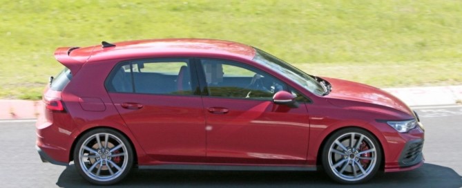 VW Mk8 GTI Clubsport Spotted Testing