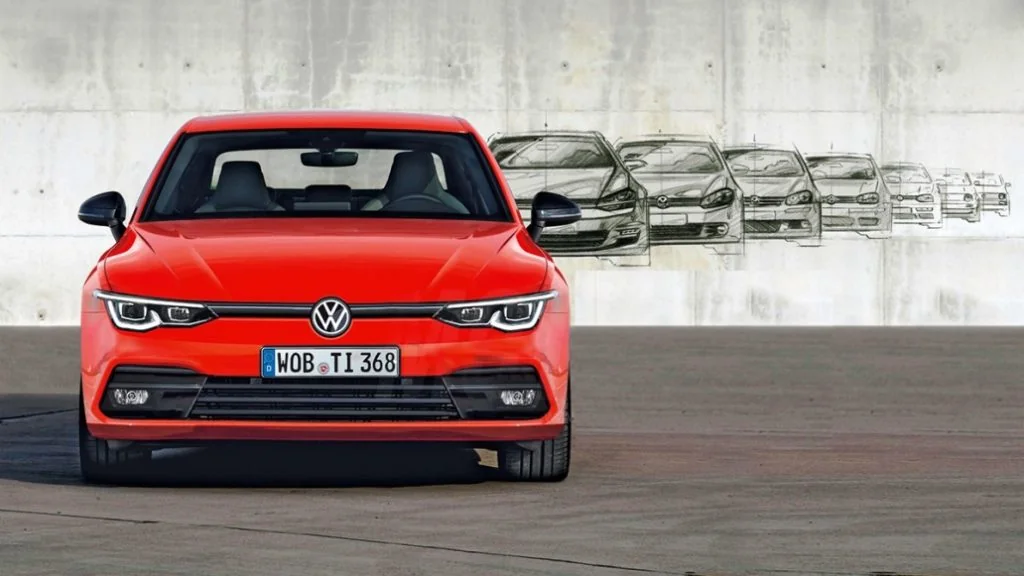 VW Golf 8 Images Leaked