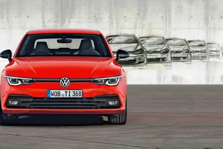 VW Golf 8 Images Leaked