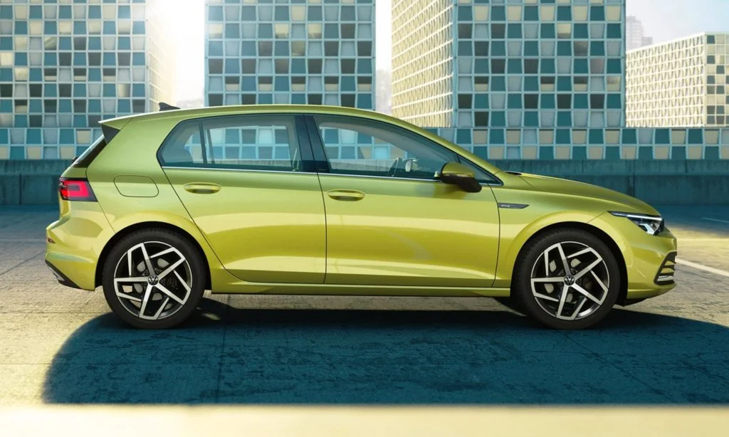 VW Golf 8 profile