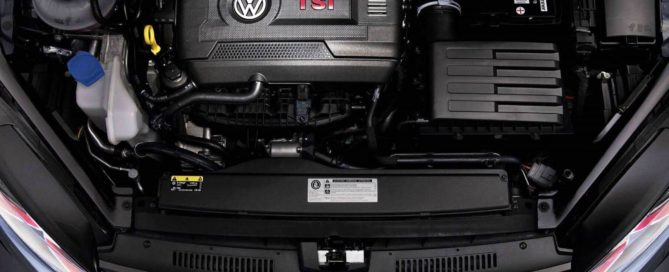 VW Golf GTI TCR engine