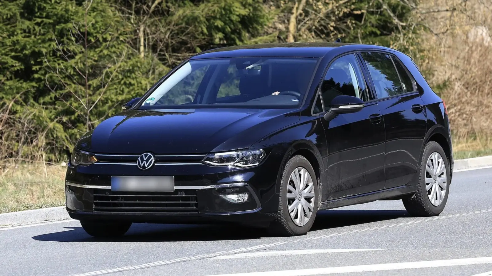 VW Golf 8 Spotted