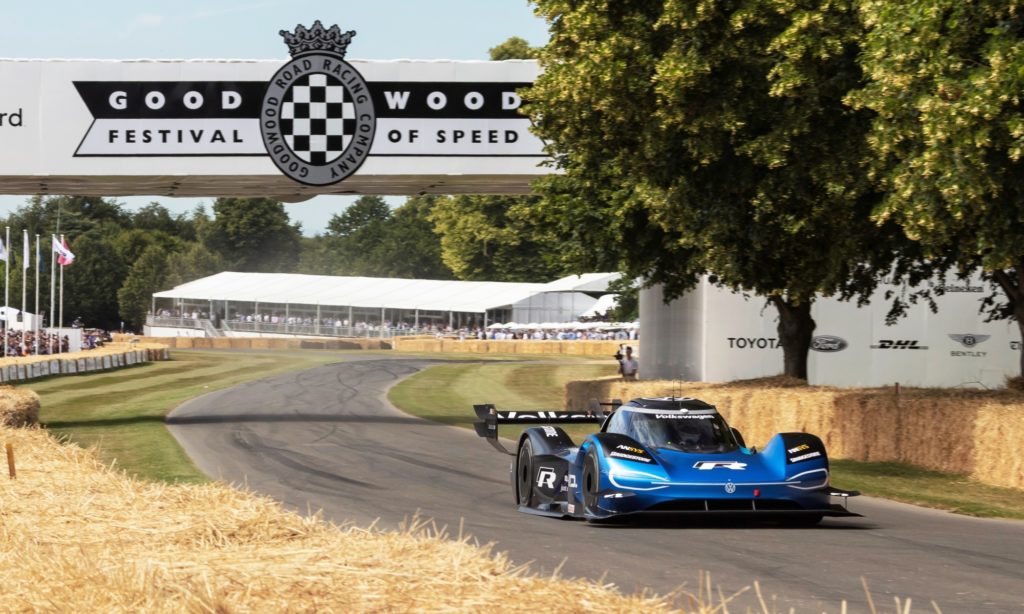New record for the Volkswagen ID.R at 2019 Goodwood Festival of Speed
