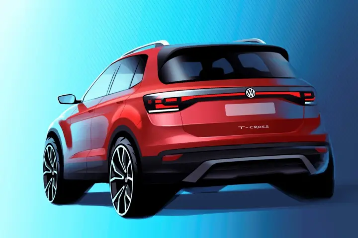 Upcoming VW T-Cross teased [w/video]