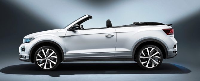 VW T-Roc Cabriolet profile
