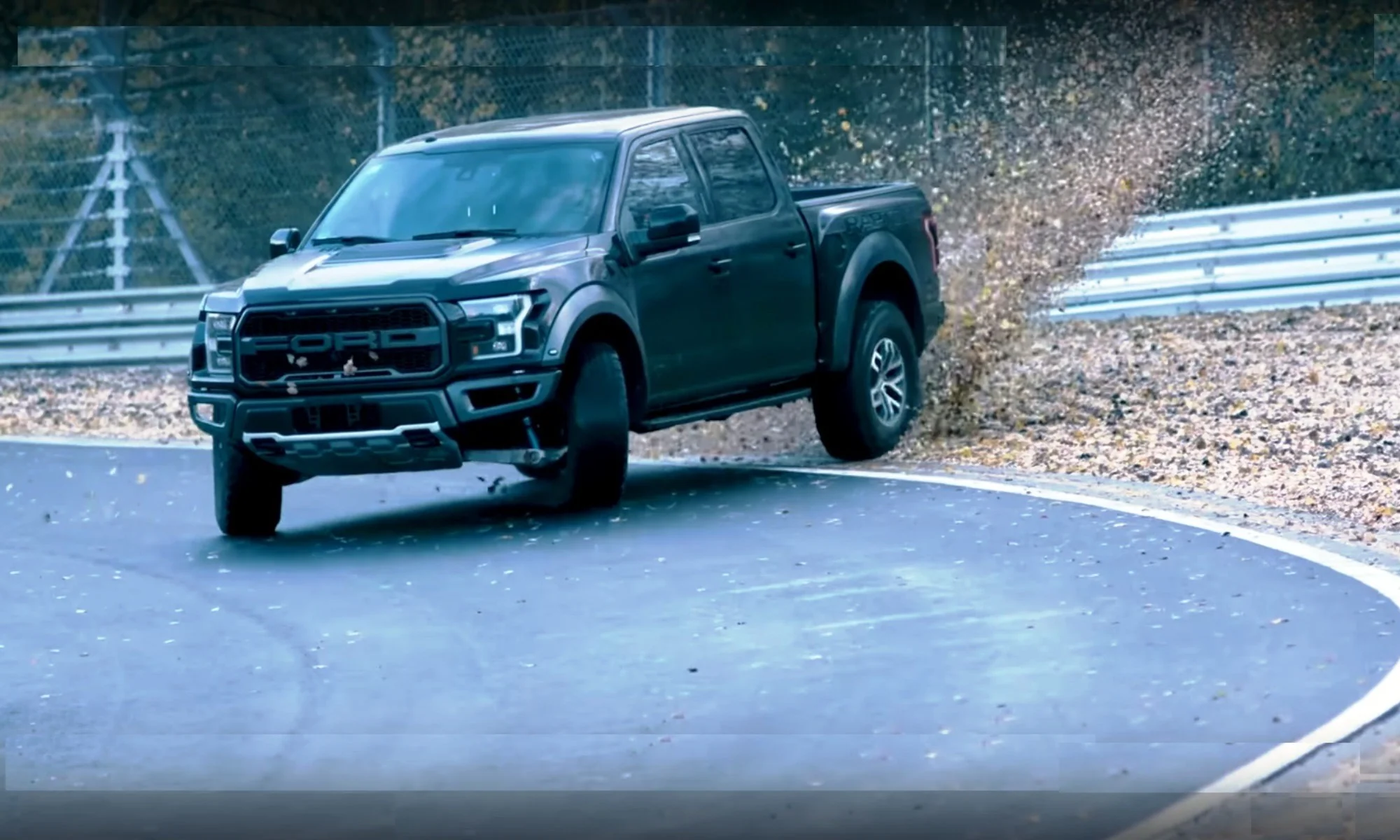 Vaughn Gittin Jr Drifts Nurburgring