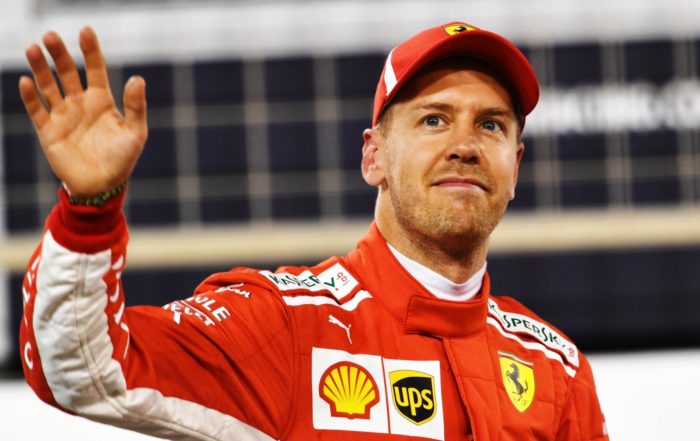Vettel is second on the list