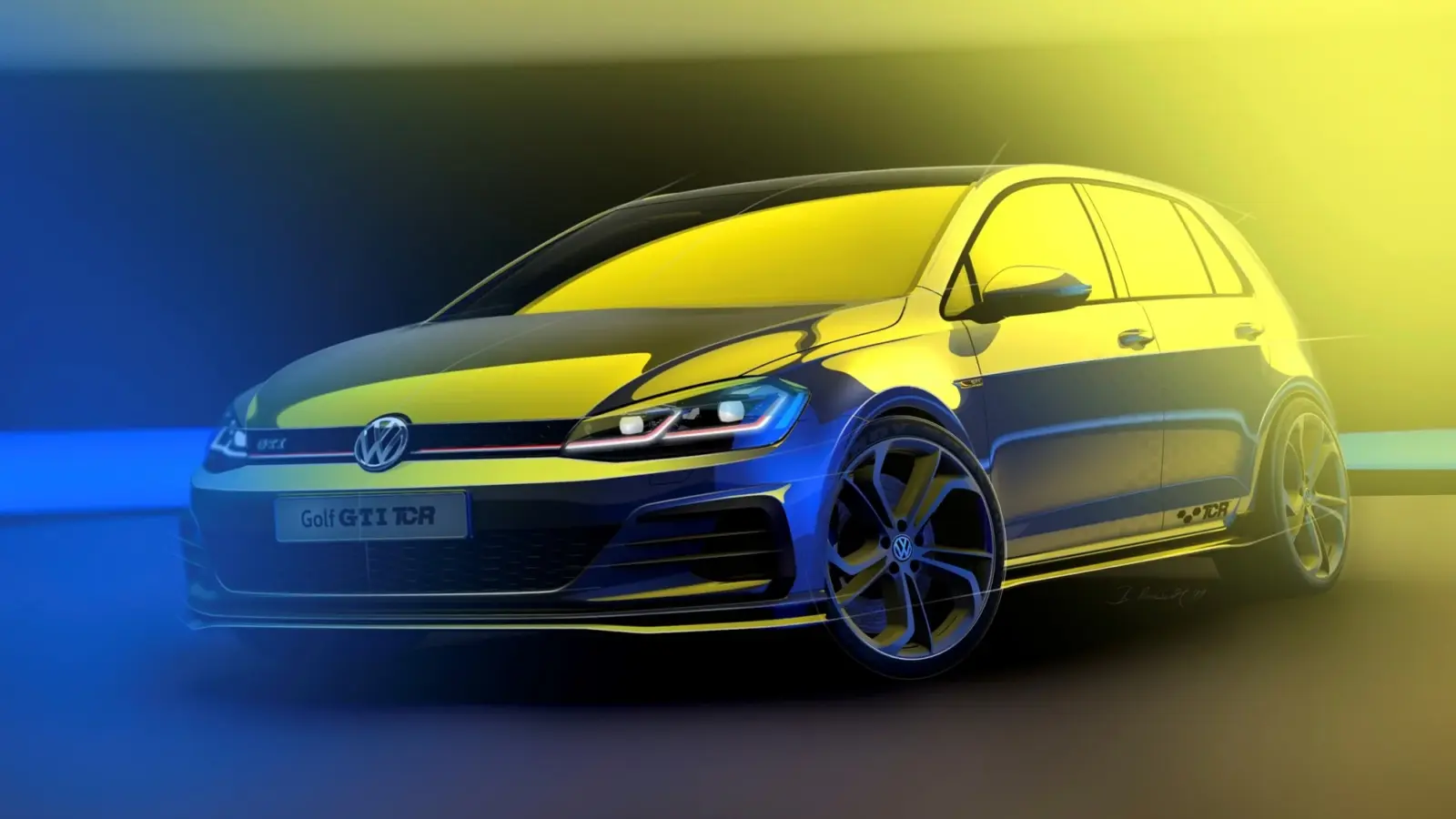 Volkswagen Golf GTI TCR debuts tomorrow
