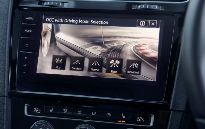 VW Golf R interior