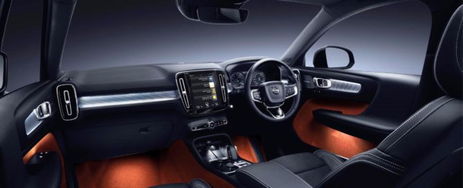 Volvo XC40 T5 interior