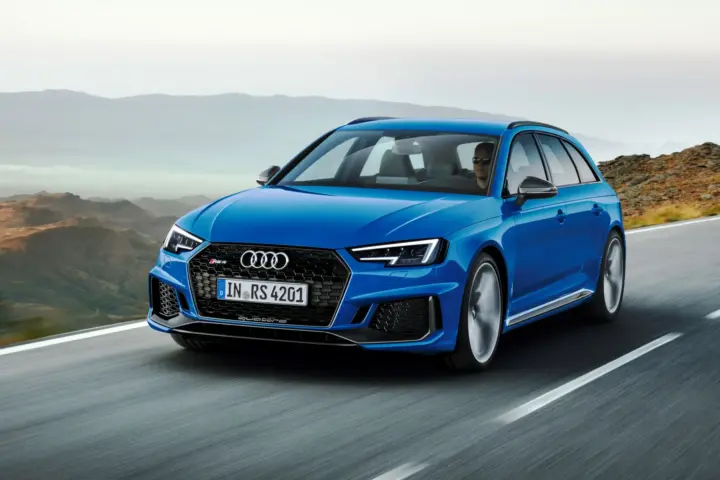 Audi RS4 Avant driven