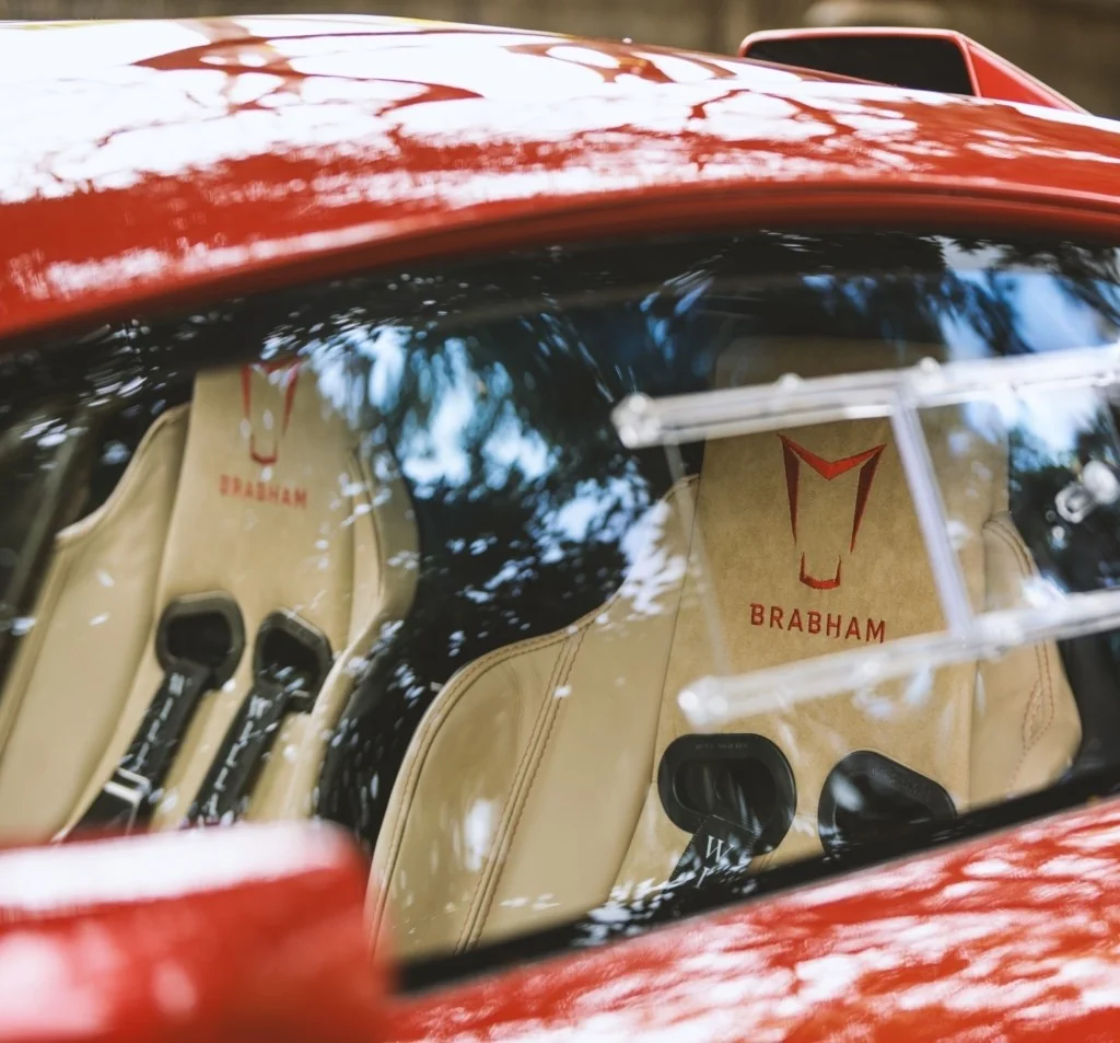 Brabham BT62R seats