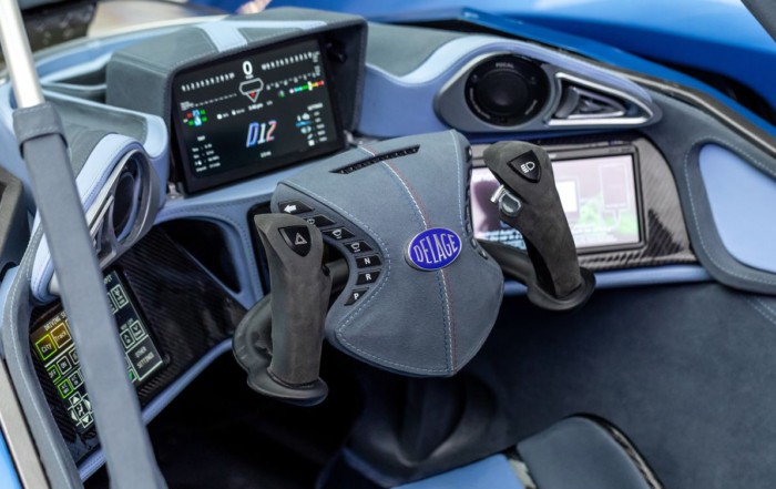 Delage D12 cockpit