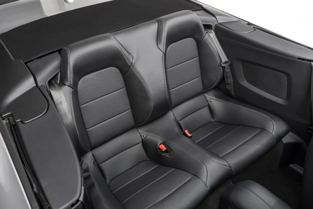 Ford Mustang Convertible rear seats