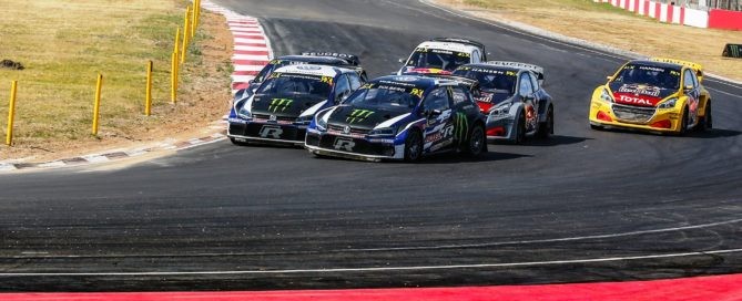 The final round of FIA World rallycross took place in SA